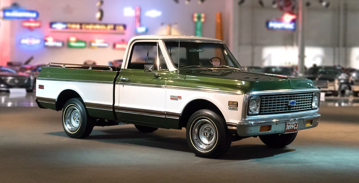 1971 Chevy C10 pickup at the GM Heritage Center